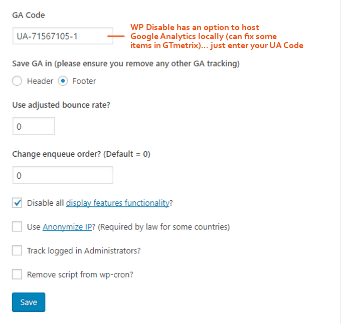 WP-Disable-Google-Analytics-Local