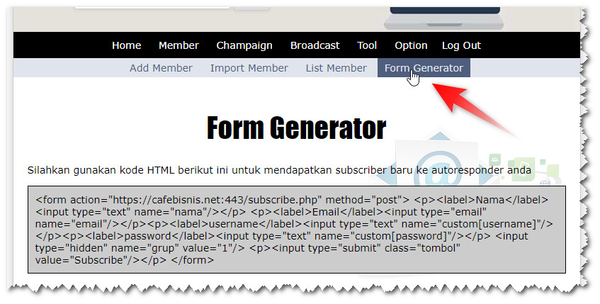 Form Generator