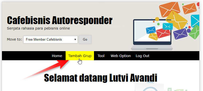 Membuat Grup Baru