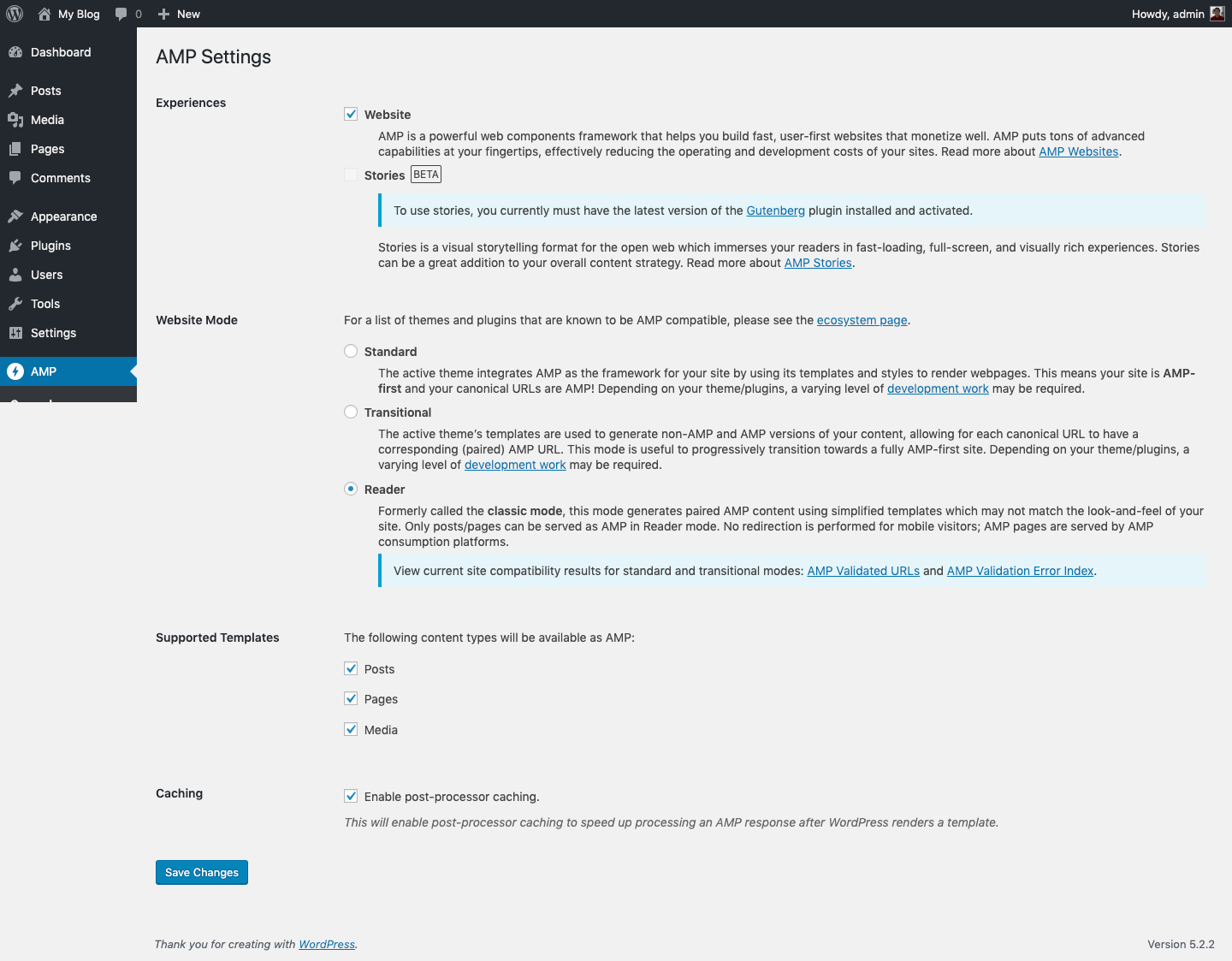 Cara Menggunakan AMP Plugin Official WordPress