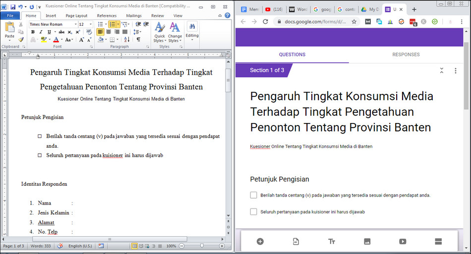 cara membuat kuesioner online 6