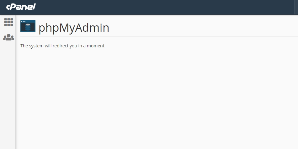 cara masuk phpMyAdmin melalui cPanel